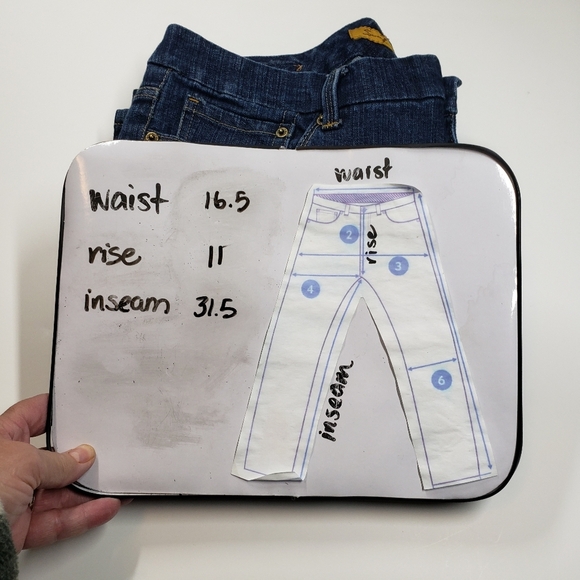 Seven7 Boot Cut Jeans Size 12 - Picture 8 of 8